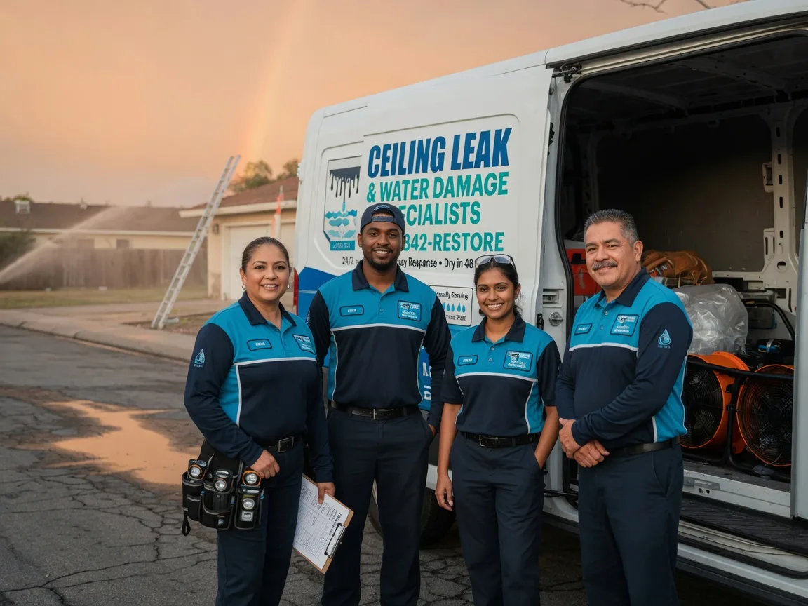 Ceiling Leak Cleanup company in Vanleer, TN