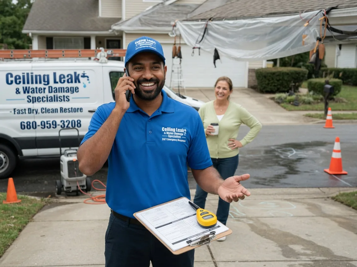 Ceiling Leak Cleanup Vanleer, TN FAQs